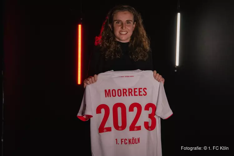 Myrthe Moorrees verlengt bij 1. FC Köln
