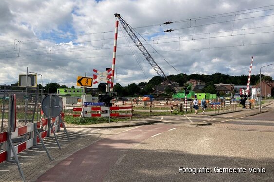 Omleidingen tijdens afsluiting spoorwegovergang Vierpaardjes