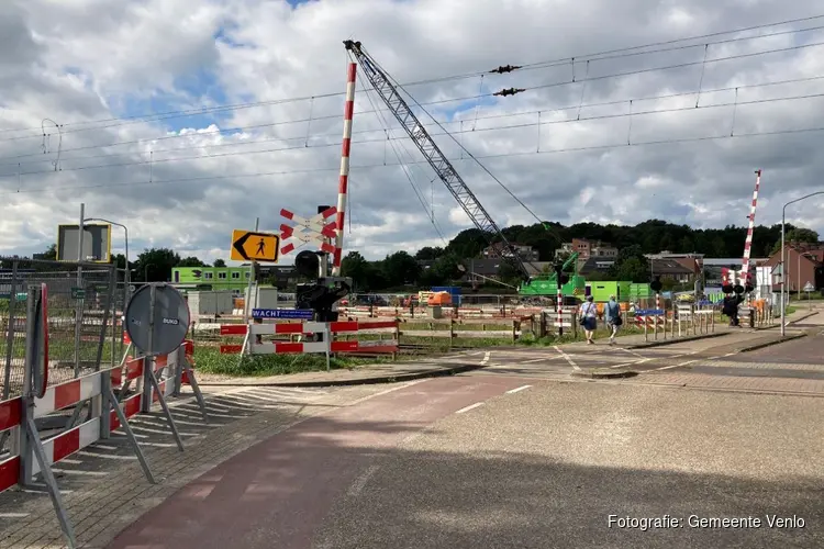 Omleidingen tijdens afsluiting spoorwegovergang Vierpaardjes