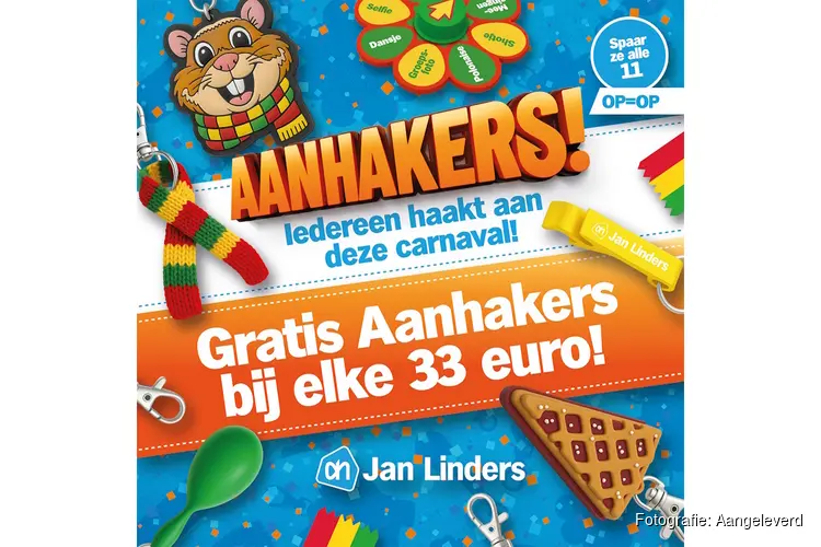 Deze carnaval haak je aan bij AH Jan Linders!