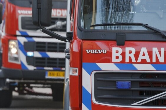 Schutting in brand in Weert