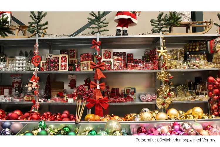2Switch kringloopwinkel Venray start kerstshow zaterdag 31 oktober